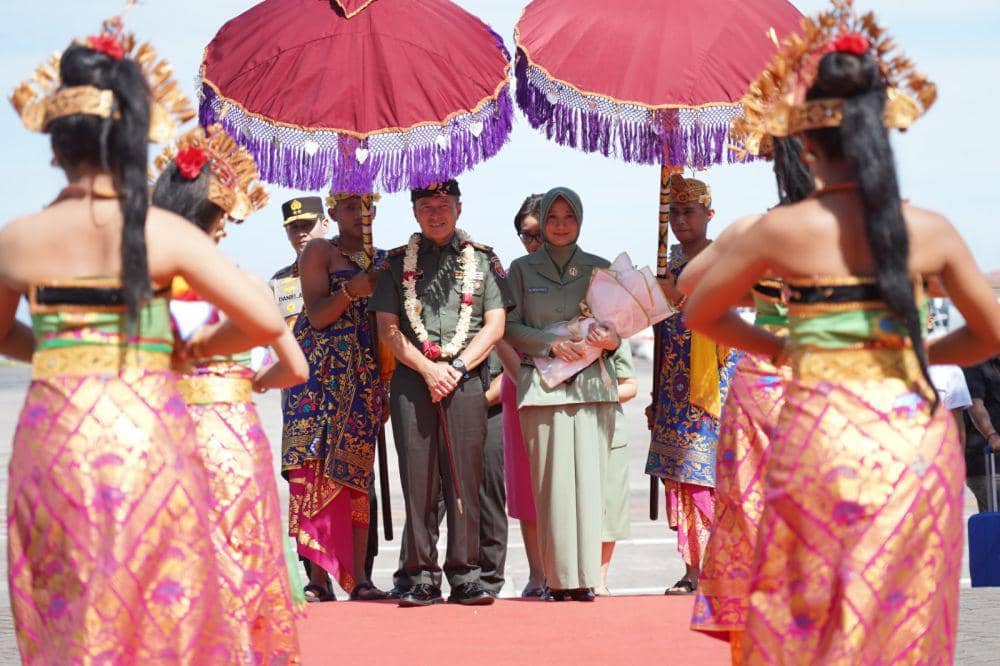 Pangdam IX/Udayana, Mayjen TNI Piek Budyakto tiba di Bali (Dok.IDN Times/Kodam IX/Udayana)