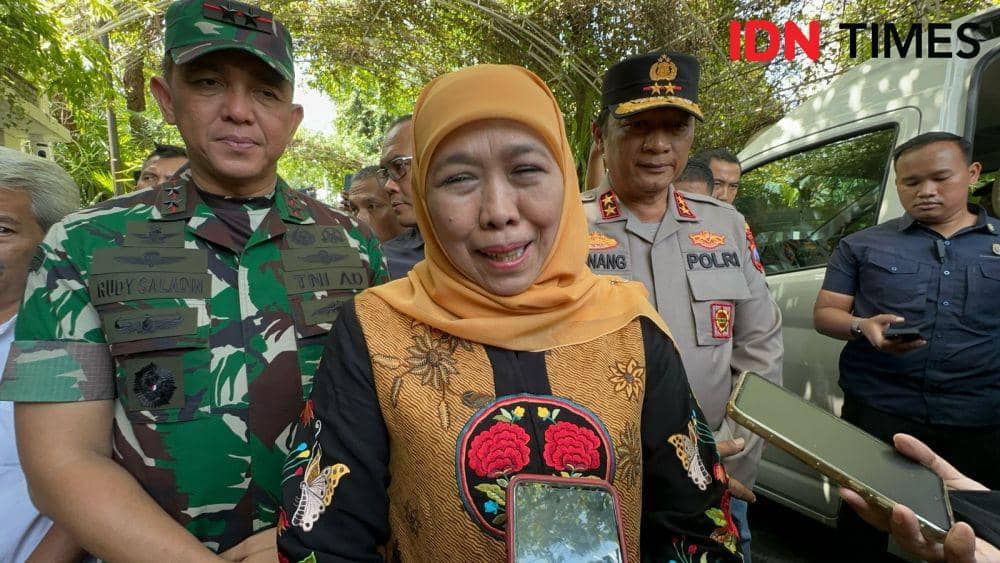 Temui Jokowi, Khofifah Bahas soal Perang Tarif AS dan China