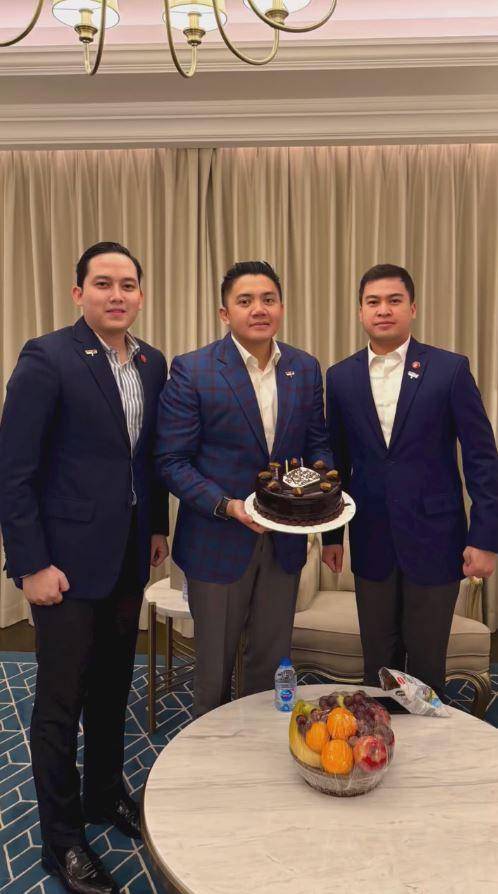 ulang tahun Lektol Teddy (Instagram.com/rizky_irmansyah)