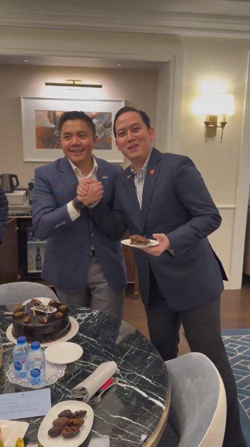 ulang tahun Lektol Teddy (Instagram.com/rizky_irmansyah)