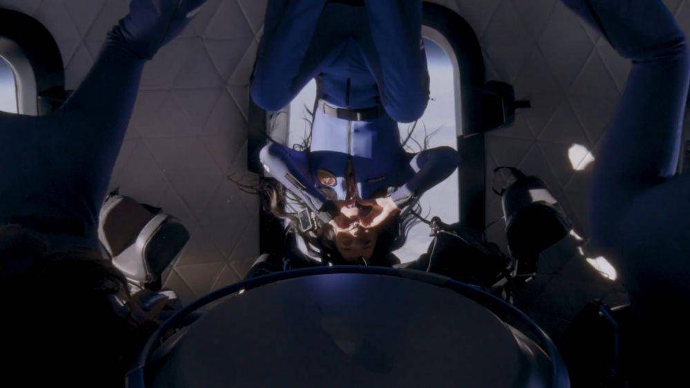 Katy Perry ke luar angkasa (x.com/blueorigin)