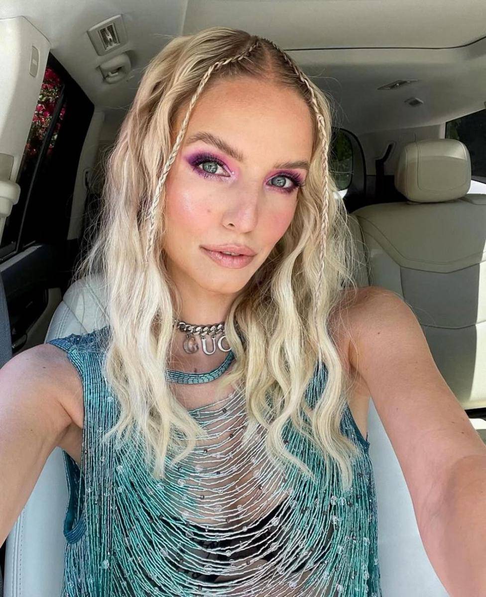 ide makeup look untuk nonton Coachella (instagram.com/leoniehanne)
