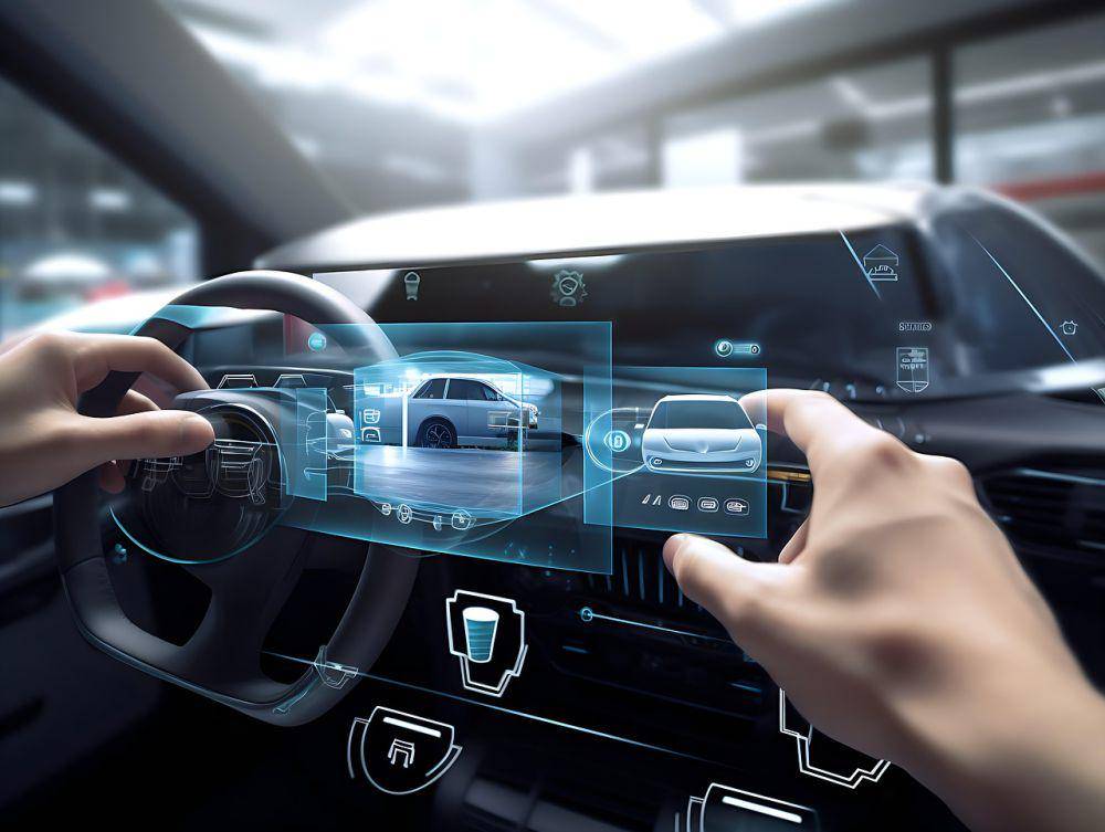 Ilustrasi Sebuah tampilan dashboard mobil dengan teknologi AR (pixabay.com/ewan3336-39006237)