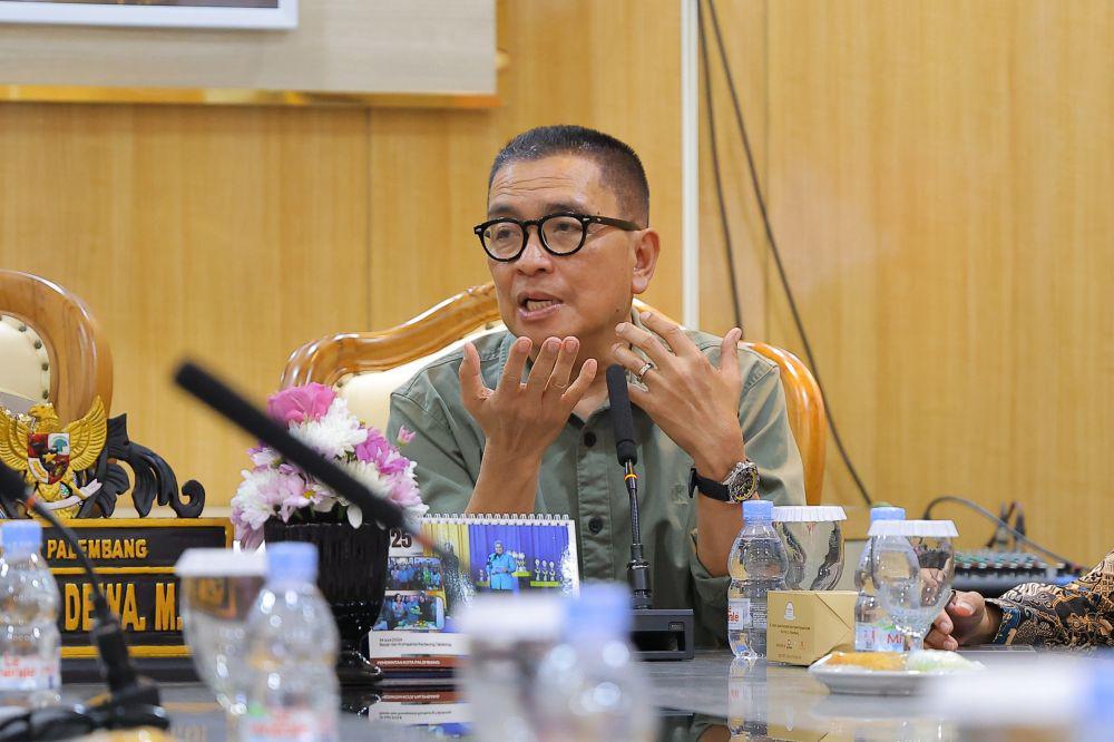 Bertemu Helmy Yahya Wako Palembang Belajar Soal City Branding