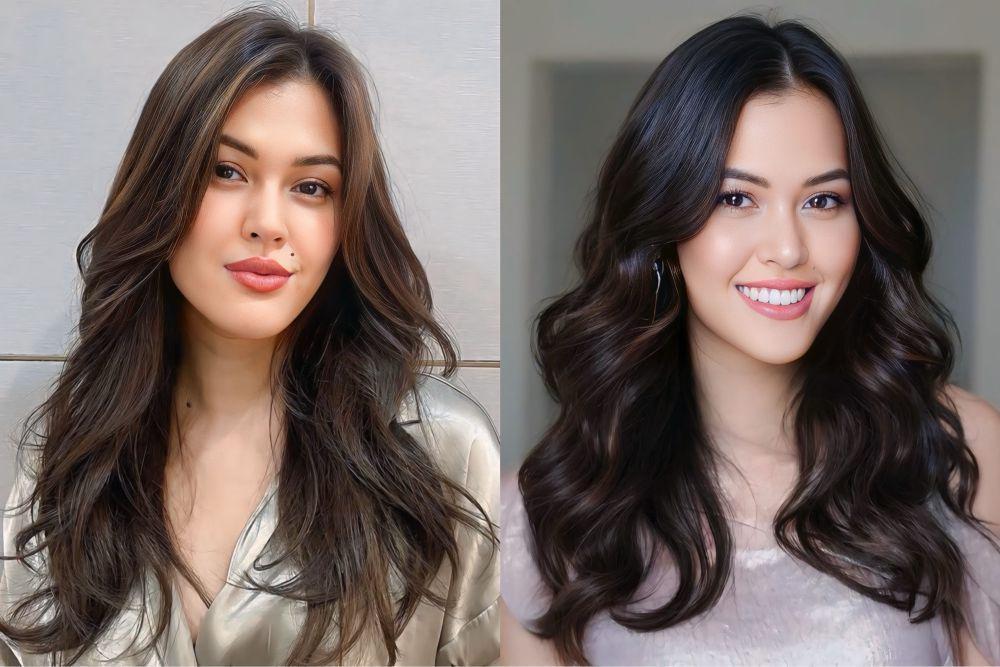 7 Ide Wavy and Curly Hairstyle Rebecca Tamara