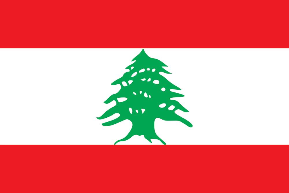 ilustrasi bendera Libanon (pixabay.com/OpenClipart-Vectors)