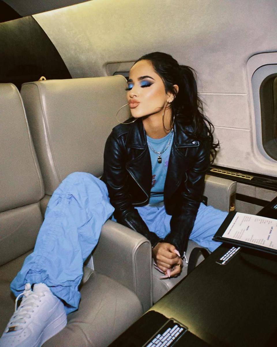 inspirasi outfit stunning buat nonton Coachella ala artis Hollywood (instagram.com/iambeckyg)