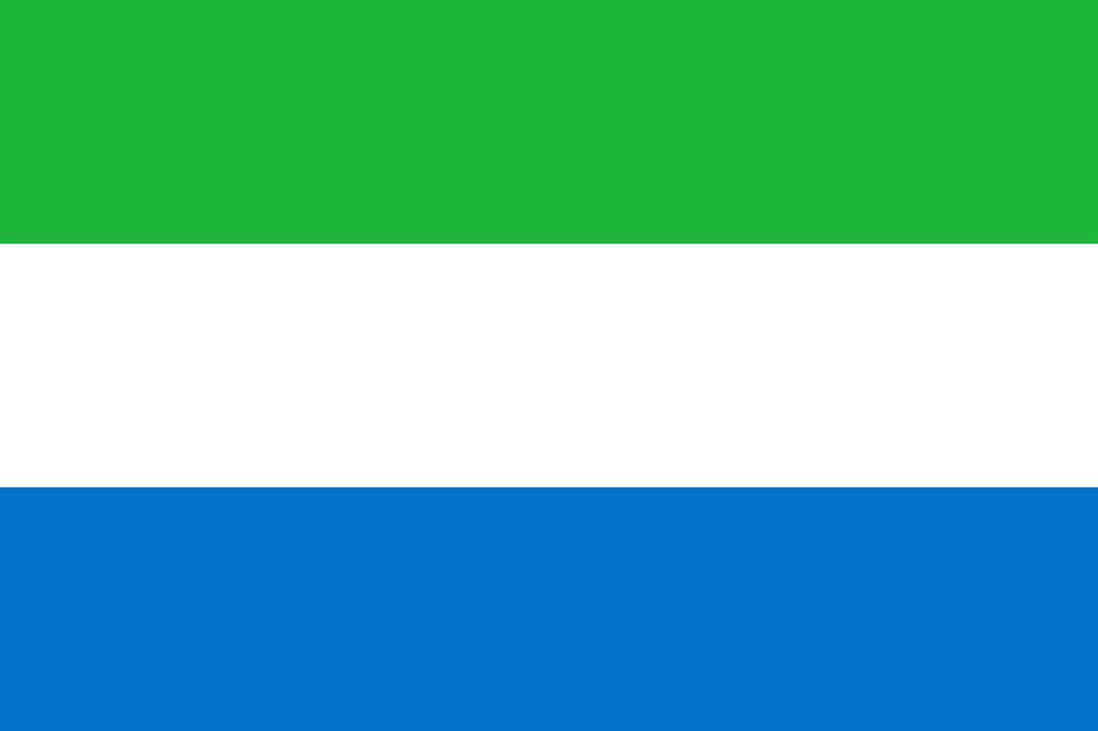 ilustrasi bendera Sierra Leone (pixabay.com/OpenClipart-Vectors)