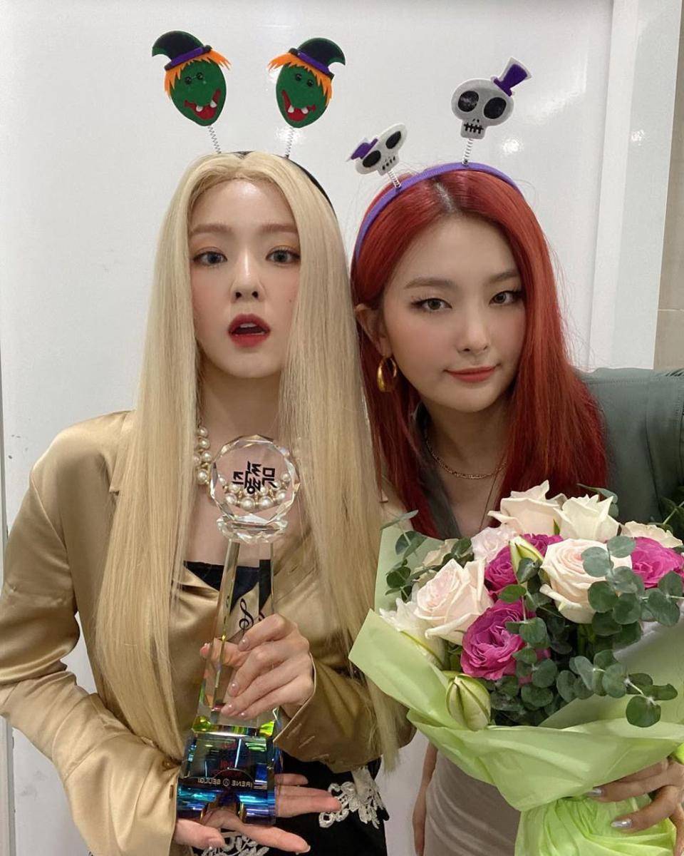 potret Irene dan Seulgi Red Velvet (instagram.com/hi_sseulgi)
