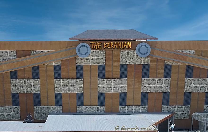 The Keranjang Bali memiliki bangunan dengan desain yang unik. (Thekeranjangbali.com)