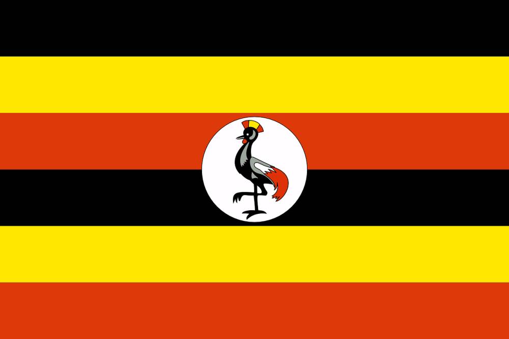 ilustrasi bendera Uganda (pixabay.com/OpenClipart-Vectors)