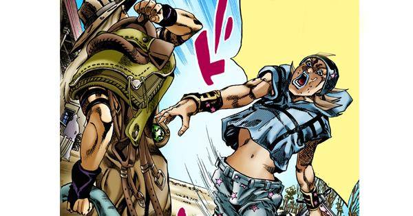 Johnny tak sengaja bisa berdiri saat menyentuh bola Gyro - Steel Ball Run