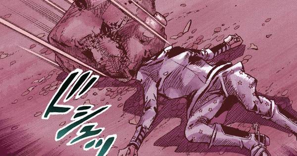 Johnny tewas tertimpa batu - Jojolion