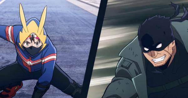 Koichi dan Knuckleduster beraksi sebagai vigilante - My Hero Academia: Vigilantes
