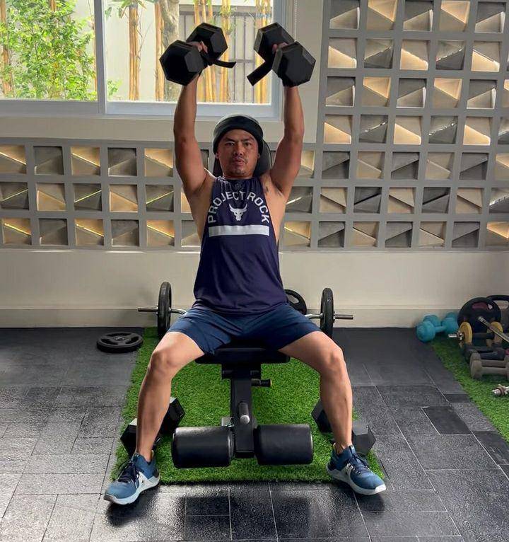 potret Wendi Cagur workout lagi setelah lebaran dan liburan (instagram.com/wendicagur)
