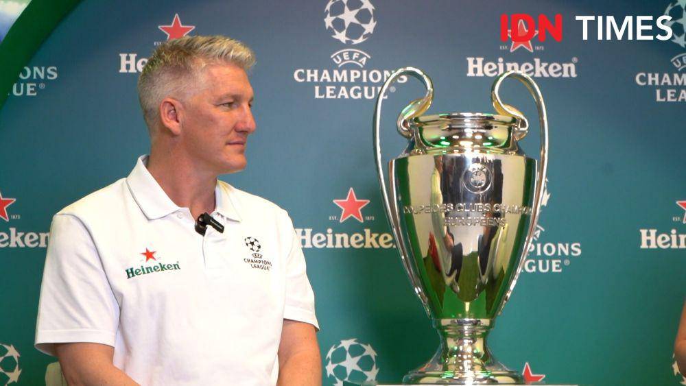 Tawa Schweinsteiger saat Dengar Arsenal di IDN HQ
