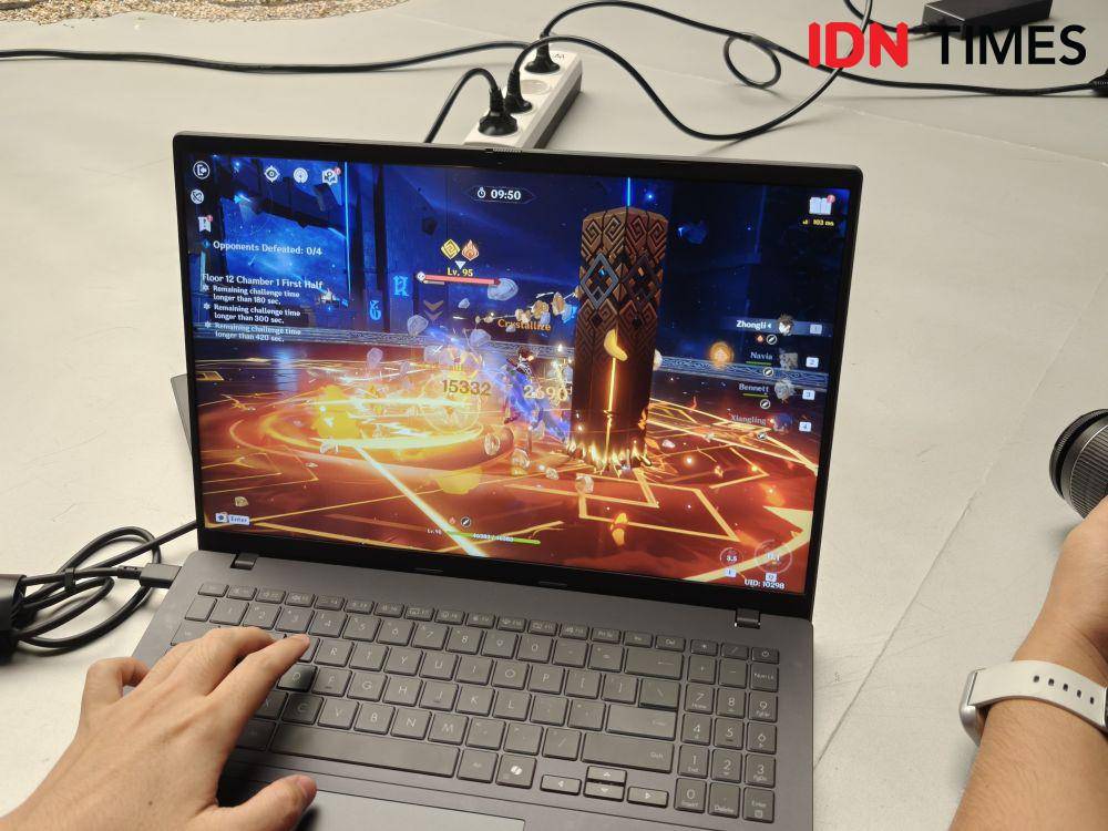 ASUS Gaming V16 (IDN Times/Fatkhur Rozi)