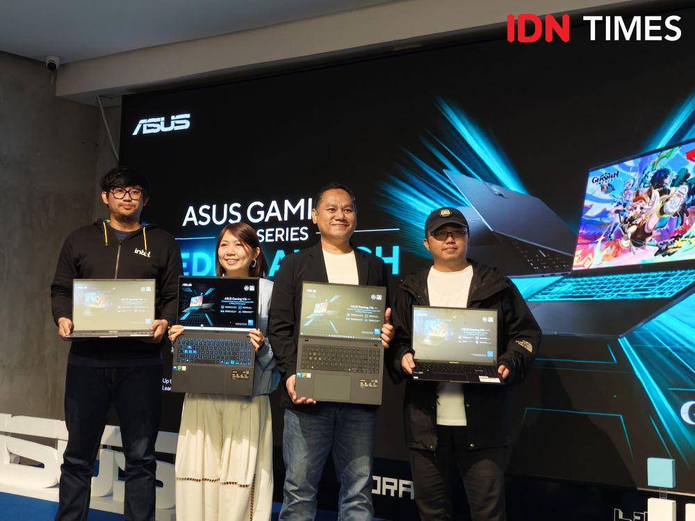 ASUS Gaming K16 dan V16 (IDN Times/Fatkhur Rozi)