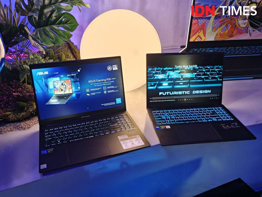 ASUS Gaming K16 dan V16 (IDN Times/Fatkhur Rozi)