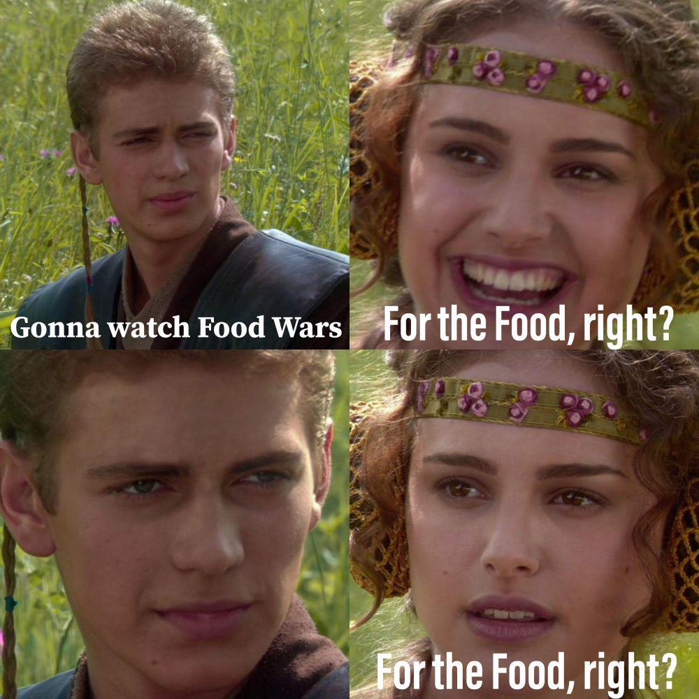 meme anime Food Wars!: Shokugeki no Soma (reddit.com/user/_kasty_)