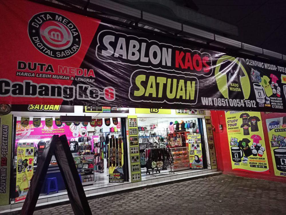 Duta Media Digital Sablon (google maps/Kontribusi dari Sablon Kaos Satuan Murah JOGJA 1 HARI JADI ( Duta Media Glagahsari / TIMUR JALAN) )