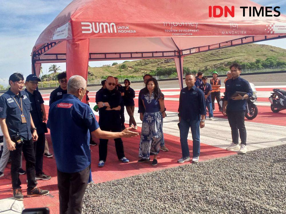 Gelar GT World Challenge, Bos InJourney Cek Kesiapan Sirkuit Mandalika