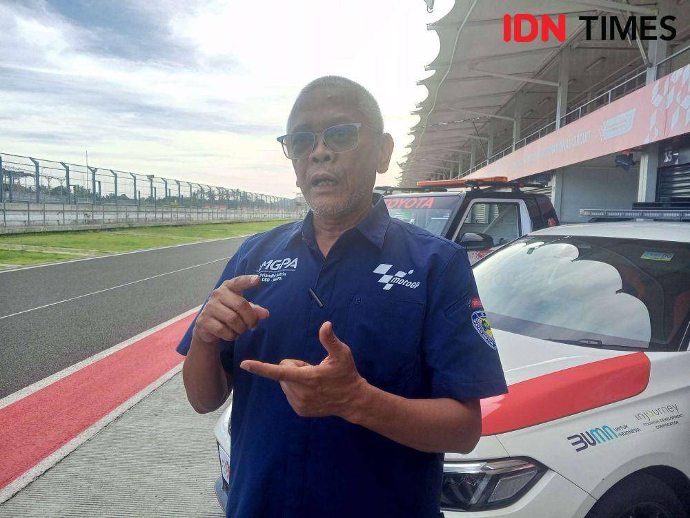 Direktur Utama MGPA Priandhi Satria. (IDN Times/Muhammad Nasir)