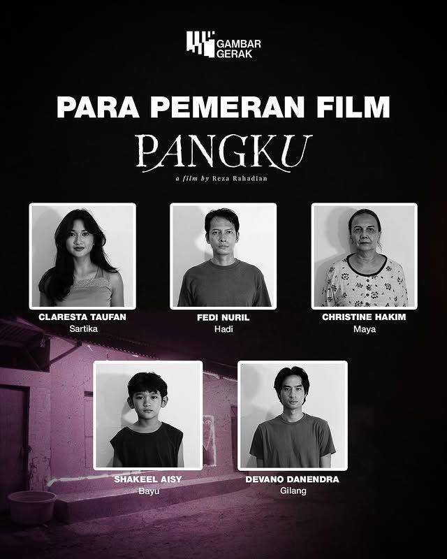 Cast film Pangku (Instagram.com/filmpangku)