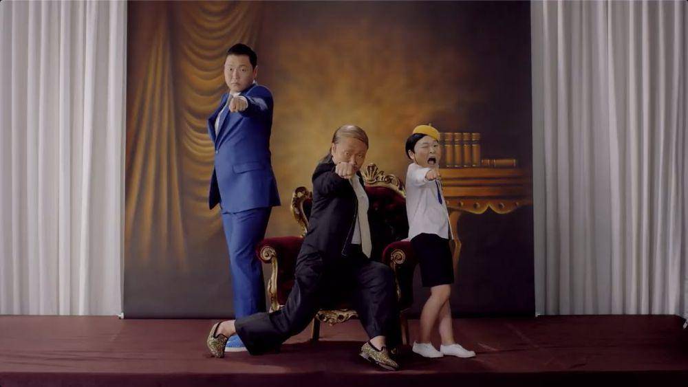 cuplikan MV DADDY milik PSY feat. CL 2NE1 (youtube.com/officialpsy)