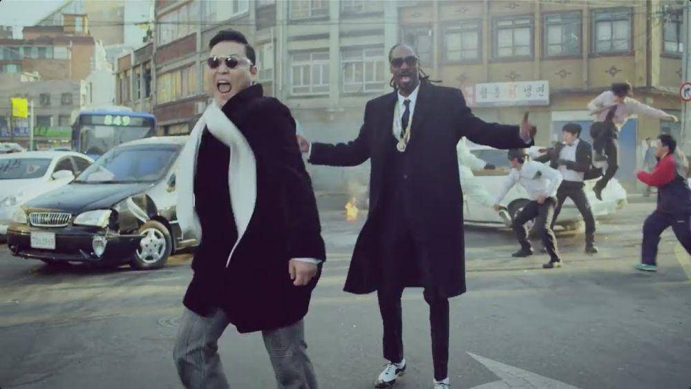 cuplikan MV HANGOVER milik PSY feat. Snoop Dogg (youtube.com/officialpsy)