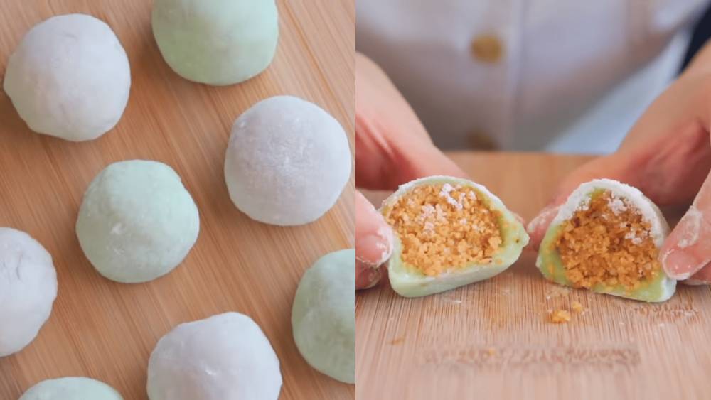 ilustrasi mochi kacang (youtube.com/Luvita Ho)