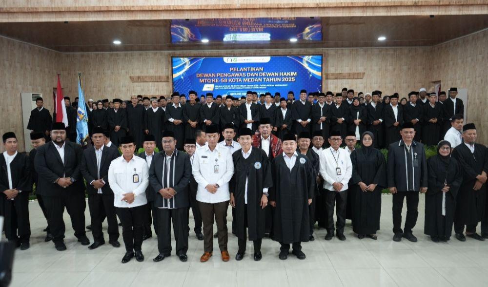 Persiapan MTQ ke-58 Medan, Dewas dan Dewan Hakim Dilantik