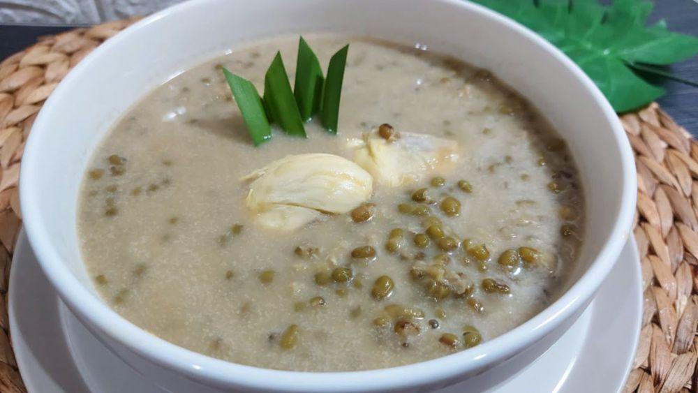 Resep Bubur Kacang Hijau Durian, Lembut dan Harum Menggoda