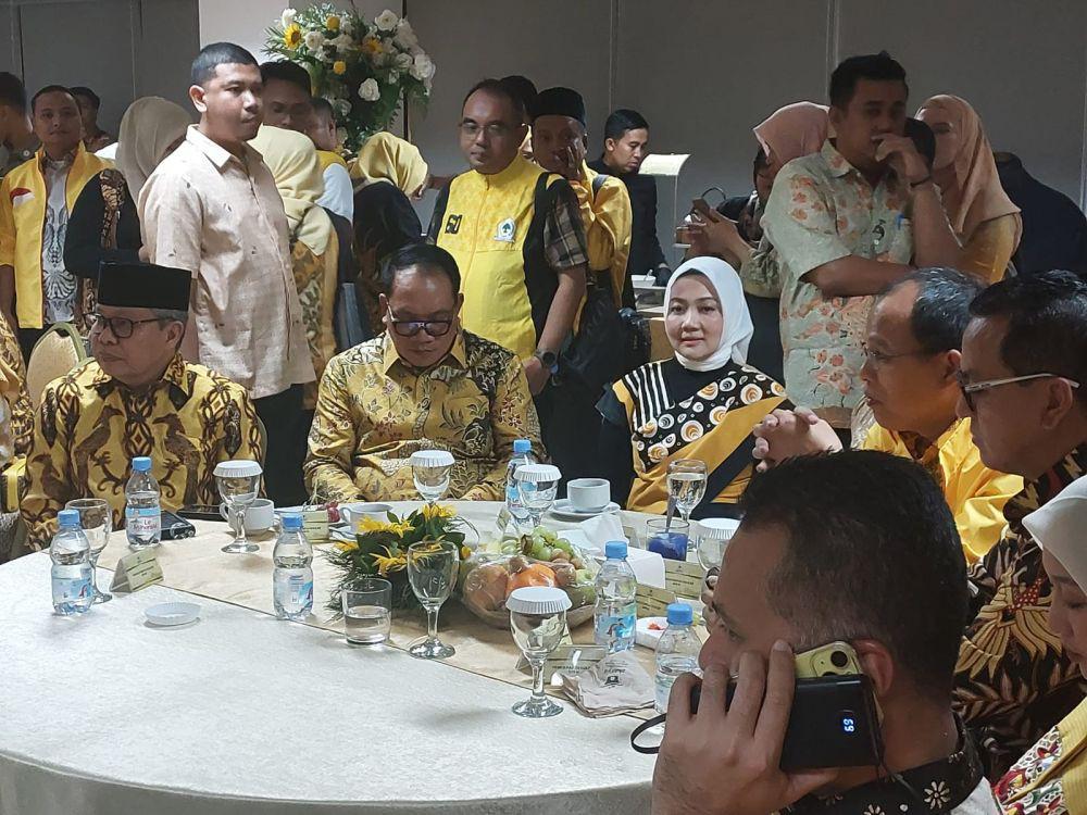 Atalia Hadiri Acara Halal Bihalal Golkar Tanpa Ridwan Kamil