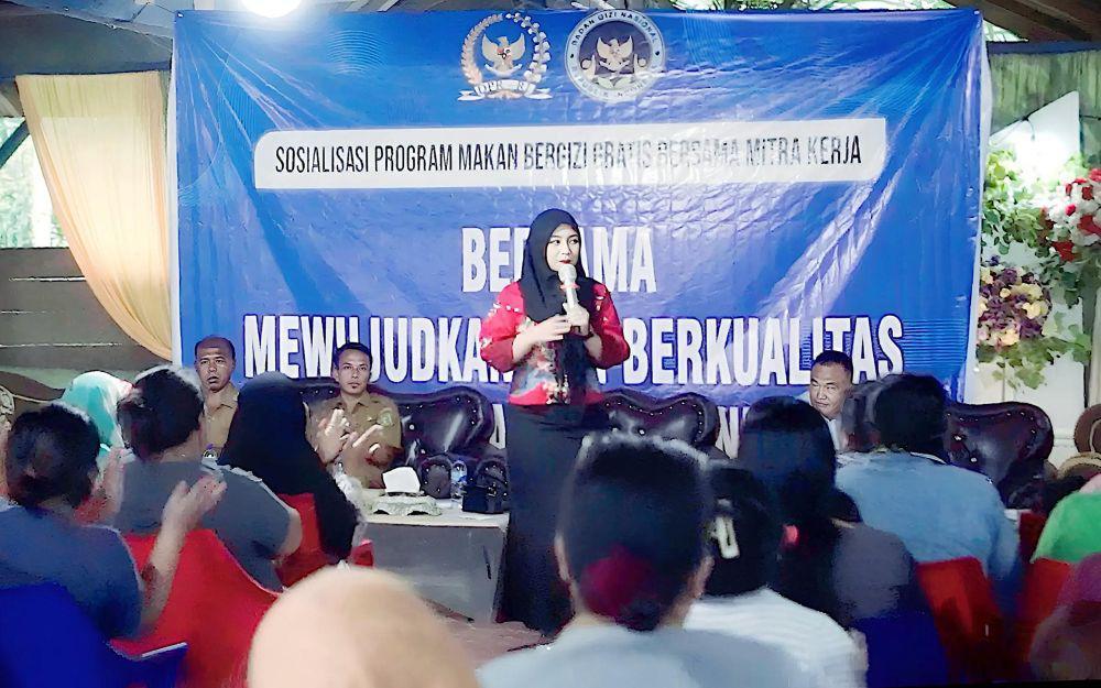 Sosialisasi Makan Bergizi Gratis Sasar Warga Desa Telagah Langkat