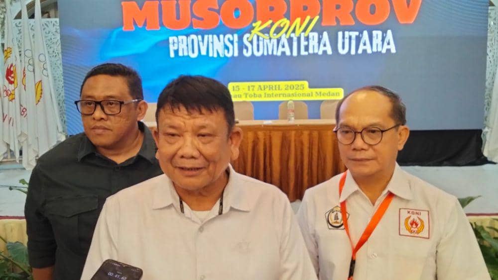 Hatunggal Siregar terpilih aklamasi pimpin KONI Sumut 2025-2029 (dok.istimewa)