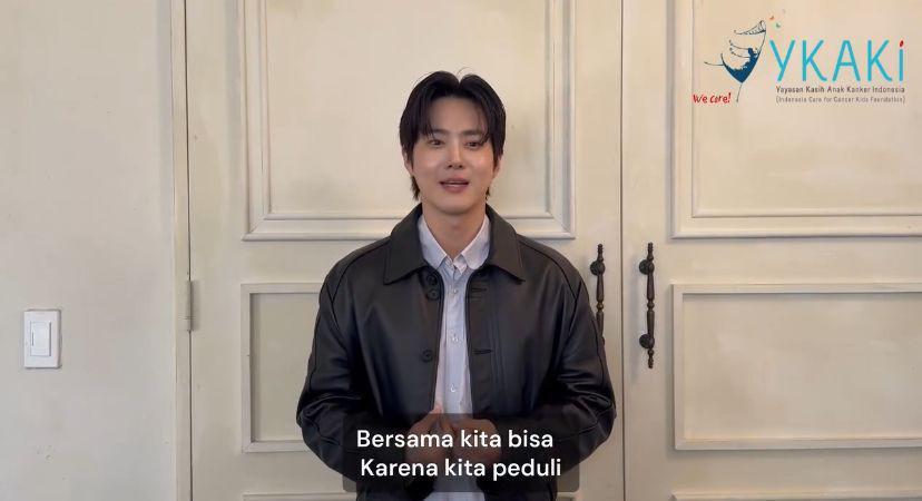 Suho EXO Jadi Duta Kehormatan Yayasan Kasih Anak Kanker Indonesia