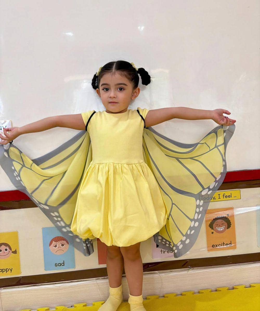 potret ide OOTD ala Guzel anak Ali Syakieb dan Margin Wieheerm