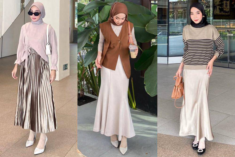 potret ide OOTD nuansa earth tone favoritnya cewek bumi ala Nasya Rahmanda (instagram.com/nasya_rhmd)