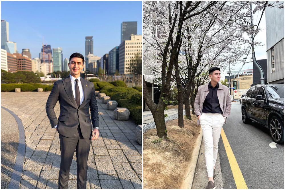 8 Potret Verrell Bramasta Kerja sambil Liburan di Seoul, Kharismatik!