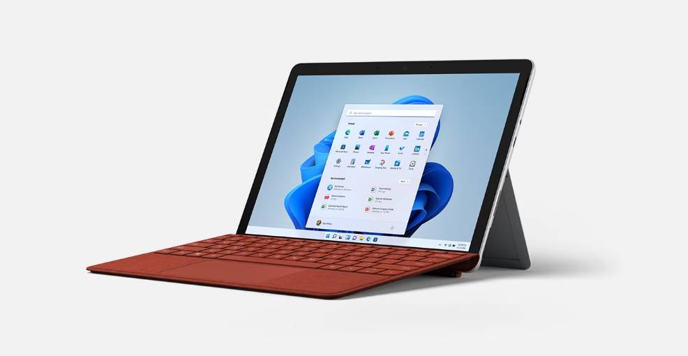 Windows 11 di tablet Surface