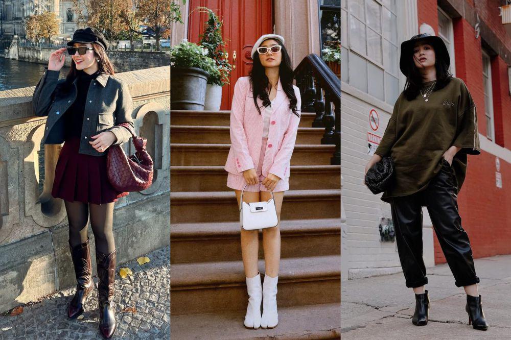 8 Padu Padan Sepatu Boots ala Febby Rastanty, Bikin Tampil On Point!