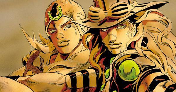 Gyro dan Johnny di cover Weekly Shonen Jump