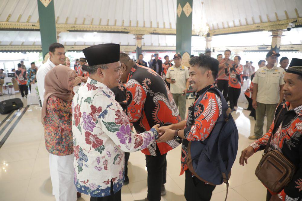 Syawalan dengan Bupati, Lurah di Sleman Diminta Jaga Kekompakan