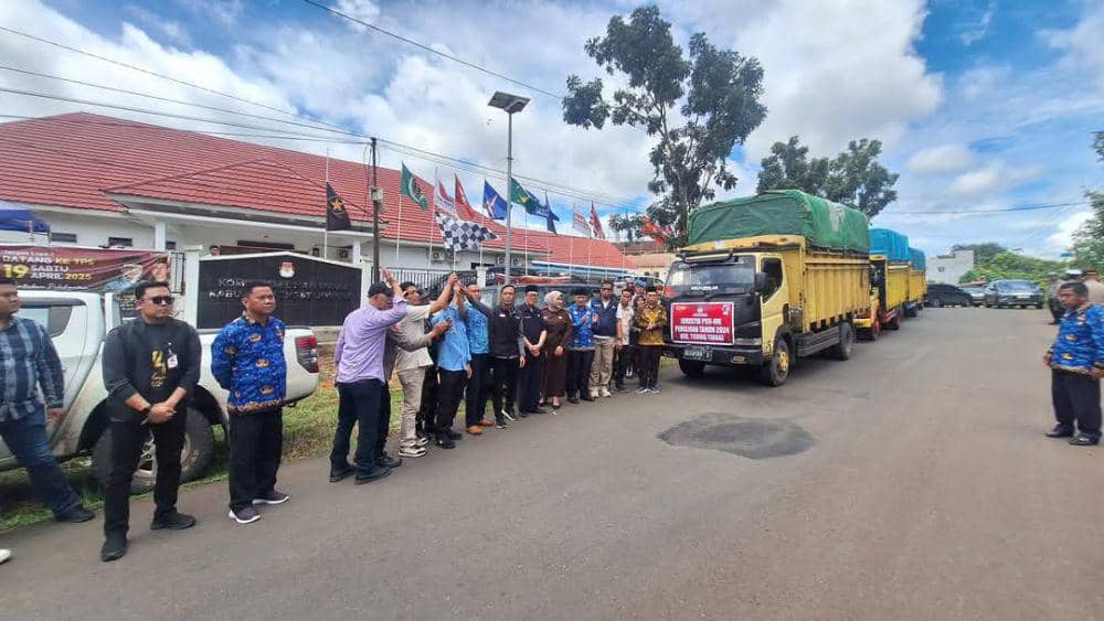 Logistik PSU Empat Lawang sudah Disebar ke 10 Kecamatan