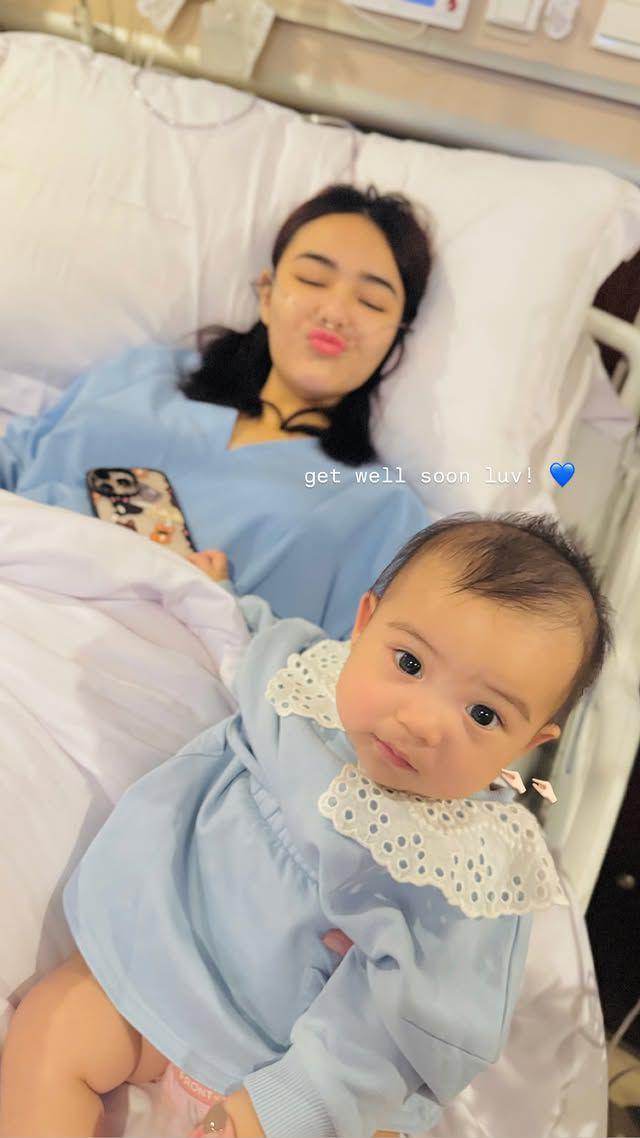 Amanda Manopo dirawat di rumah sakit (Instagram.com/amandamanopo)