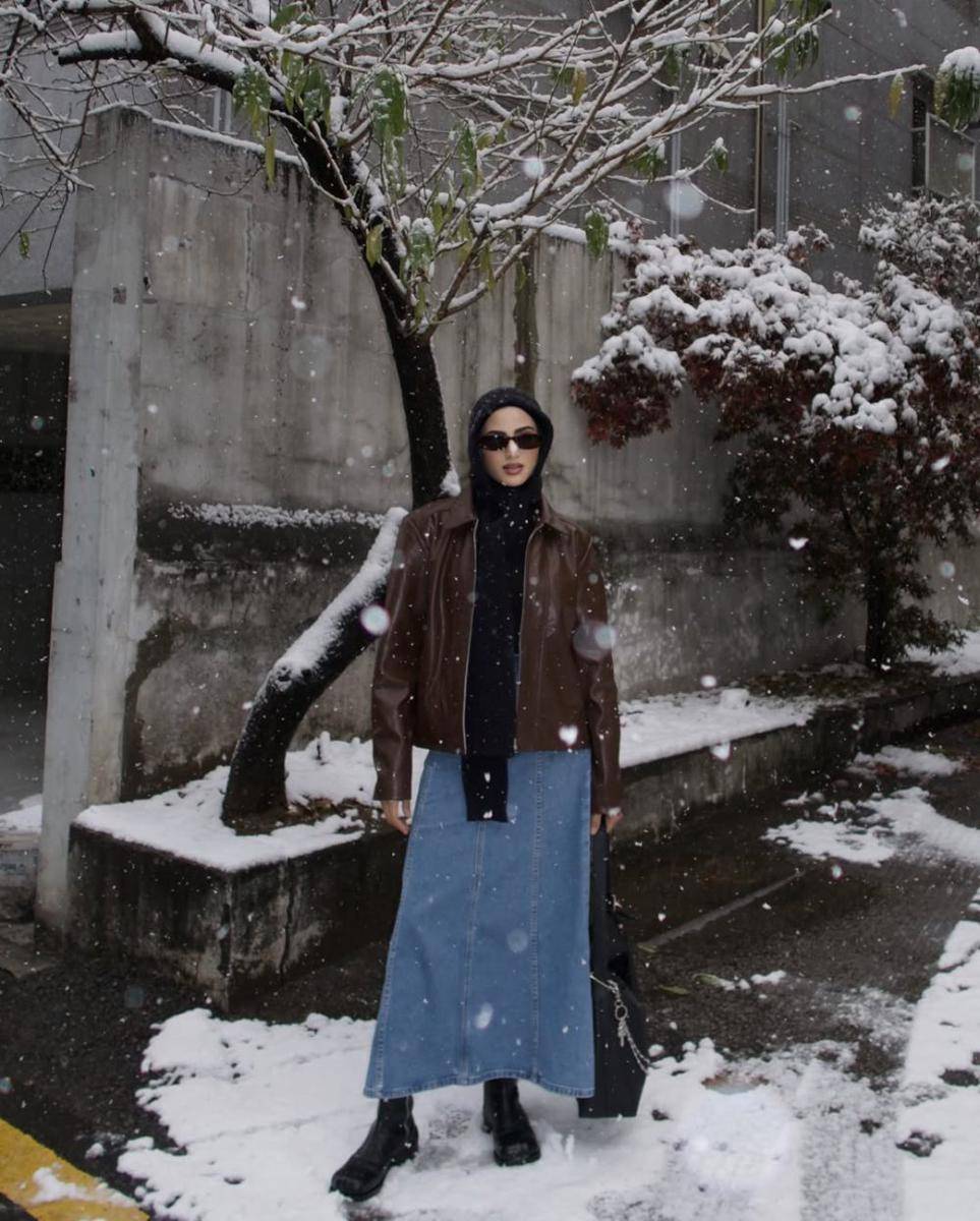 Padu padan outfit cokelat ala Munira Agile (instagram.com/miraagile)