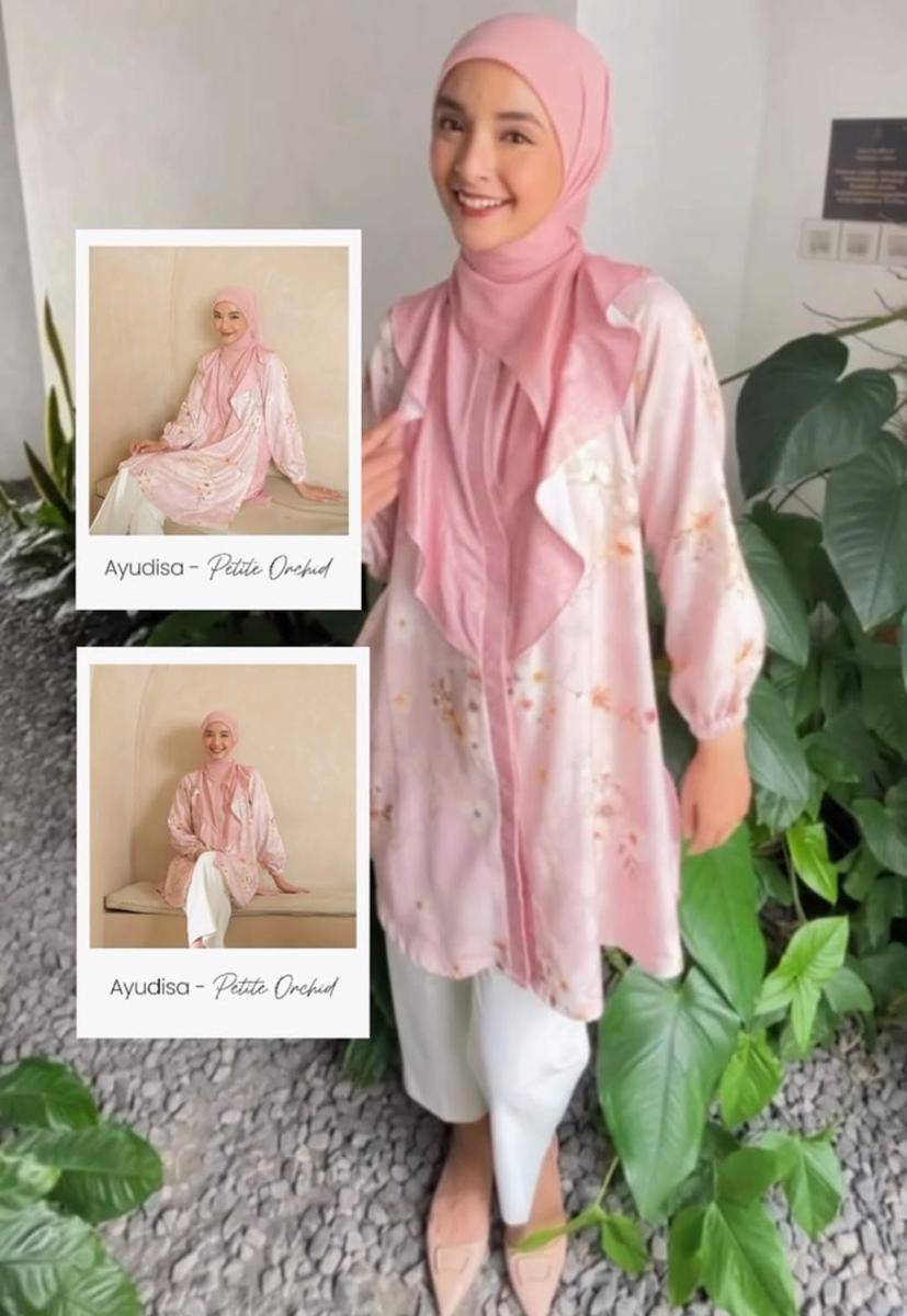 OOTD hijab nuansa pink ala Nabila Ishma (instagram.com/nabilaishma)