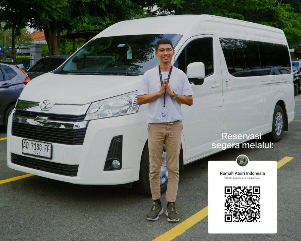 Potret shuttle Rumah Atsiri Indonesia (instagram.com/rumahatsiri)