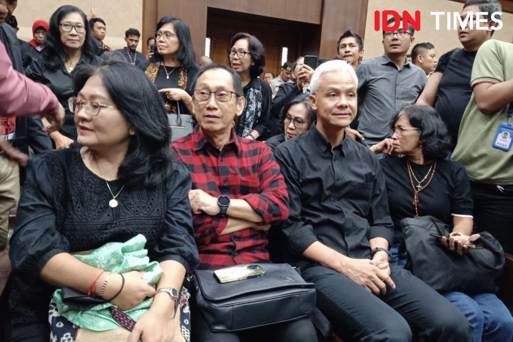 Ganjar Pranowo Hadir di Sidang Kasus Korupsi Hasto Kristiyanto